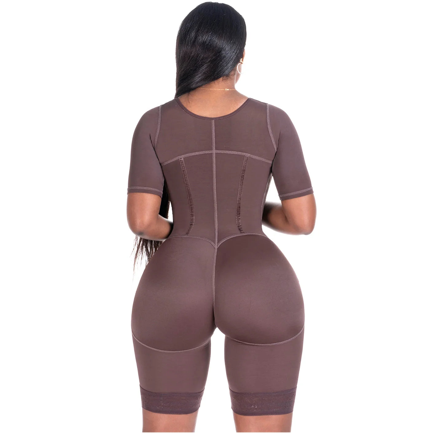 Sculpting Faja Bodysuit with Sleeves