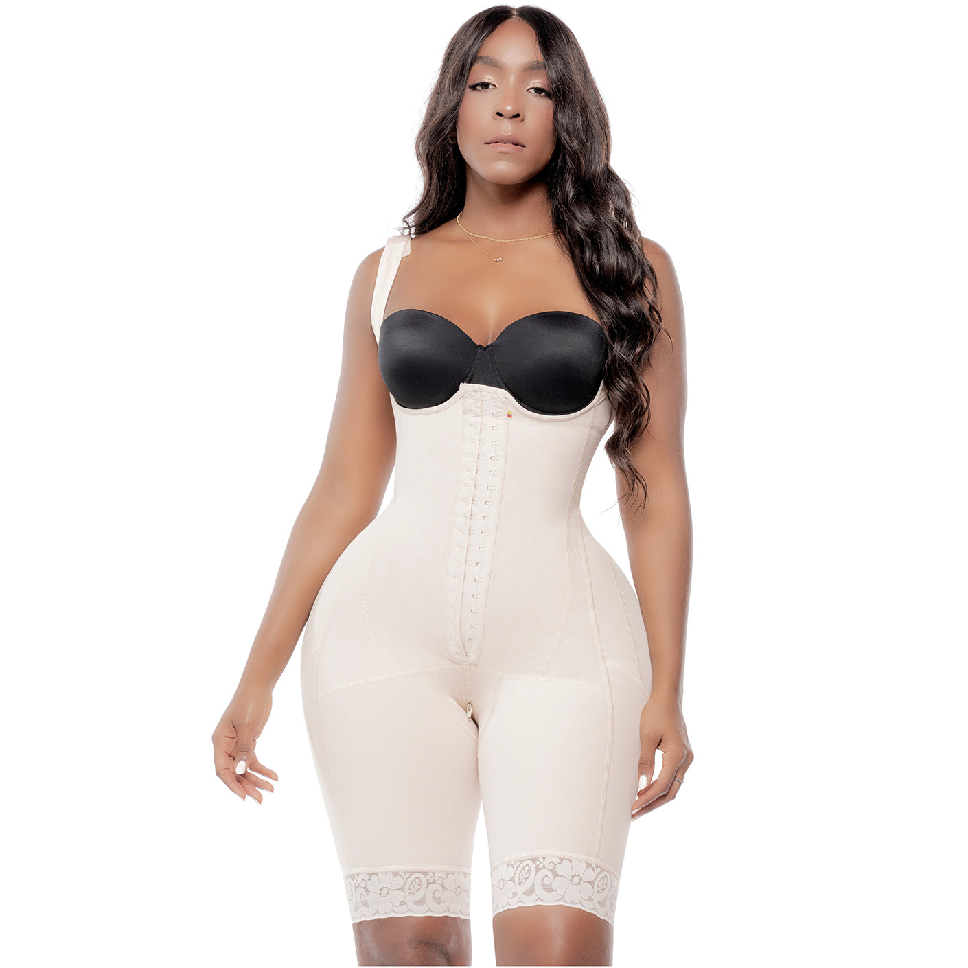 Classic Black Sculpting Faja Bodysuit