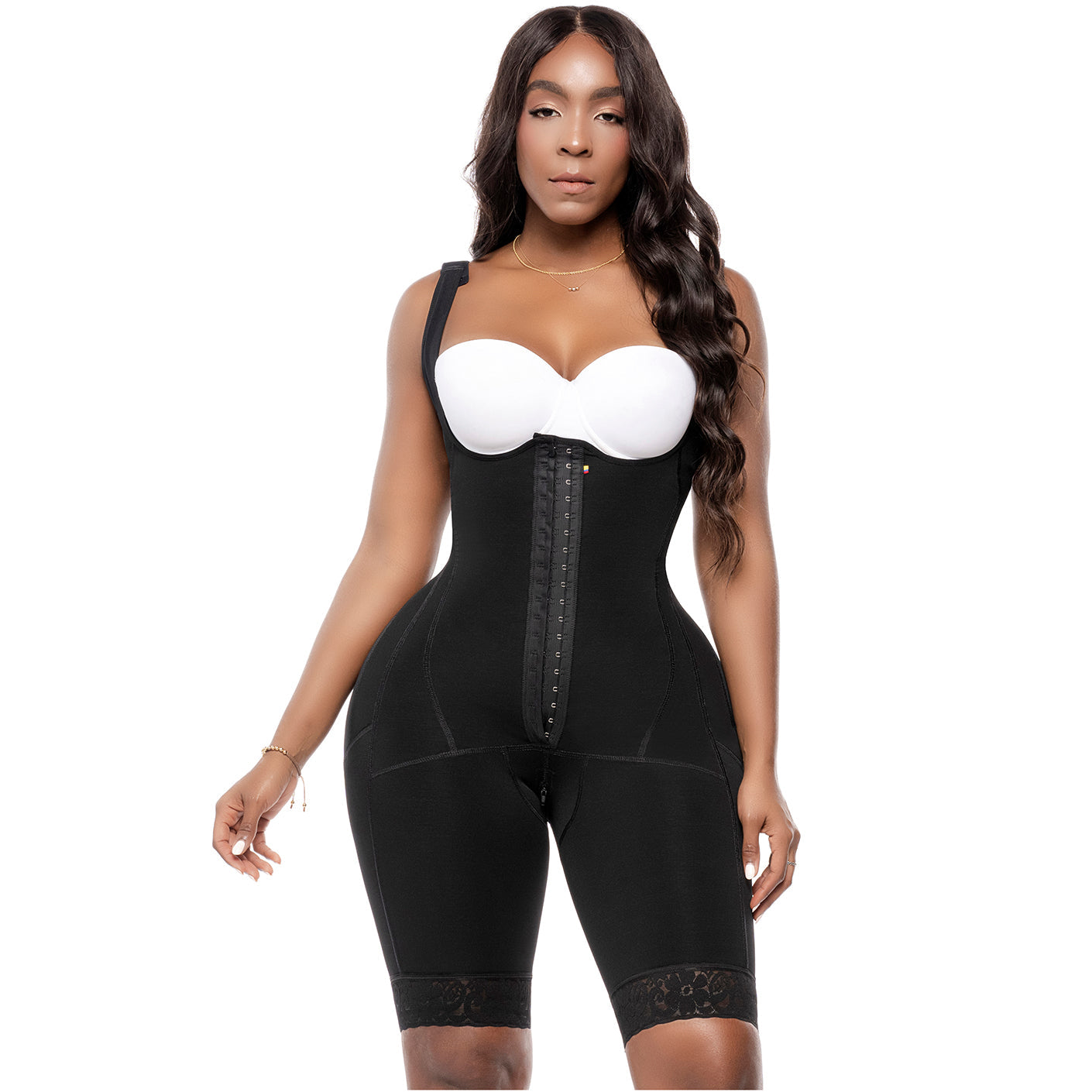 Classic Black Sculpting Faja Bodysuit