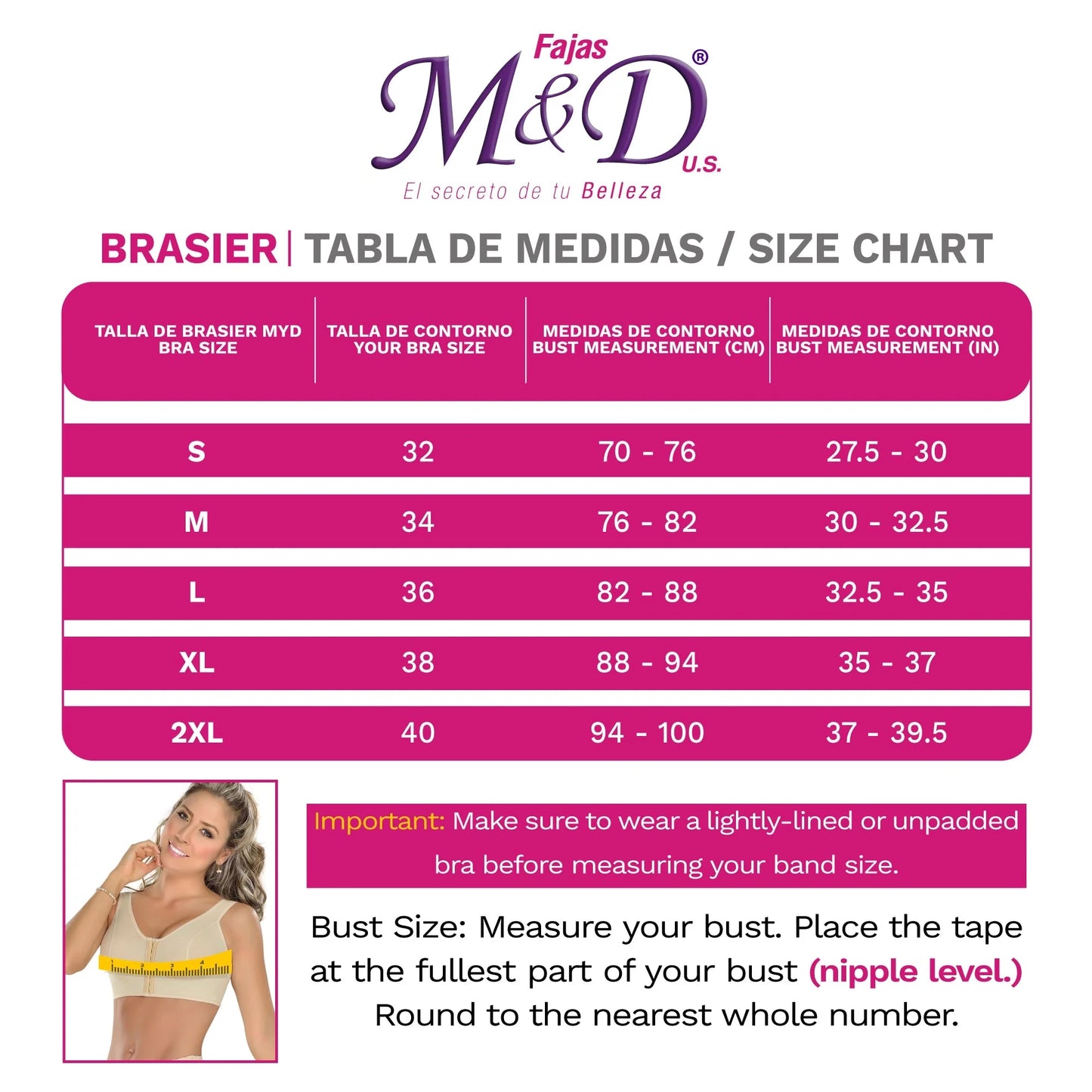 Extra Support Post-Surgery Compression Bra